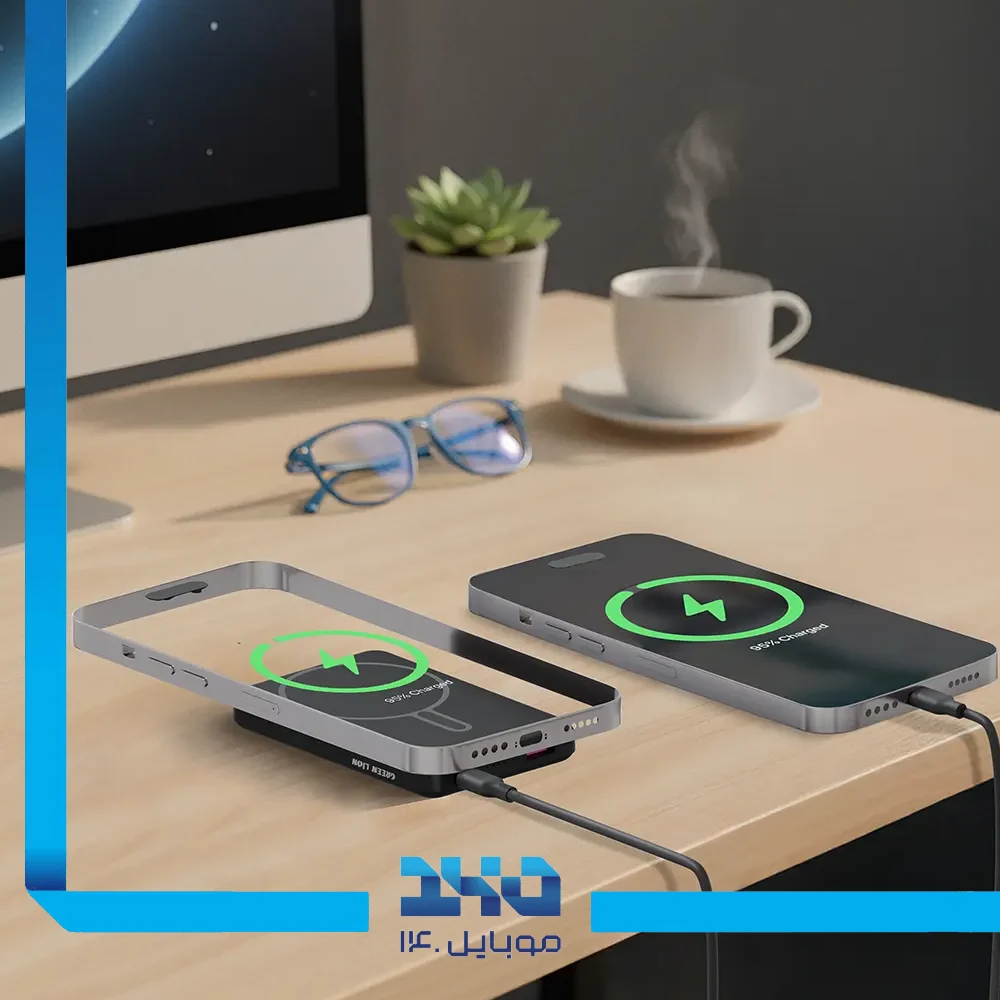 پاور بانک مگ سیف گرین لاین 10000 mAh مدل Malaga
