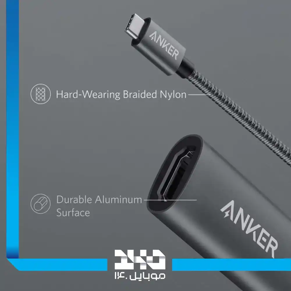 مبدل تایپ سی به HDMI انکر مدل A8312