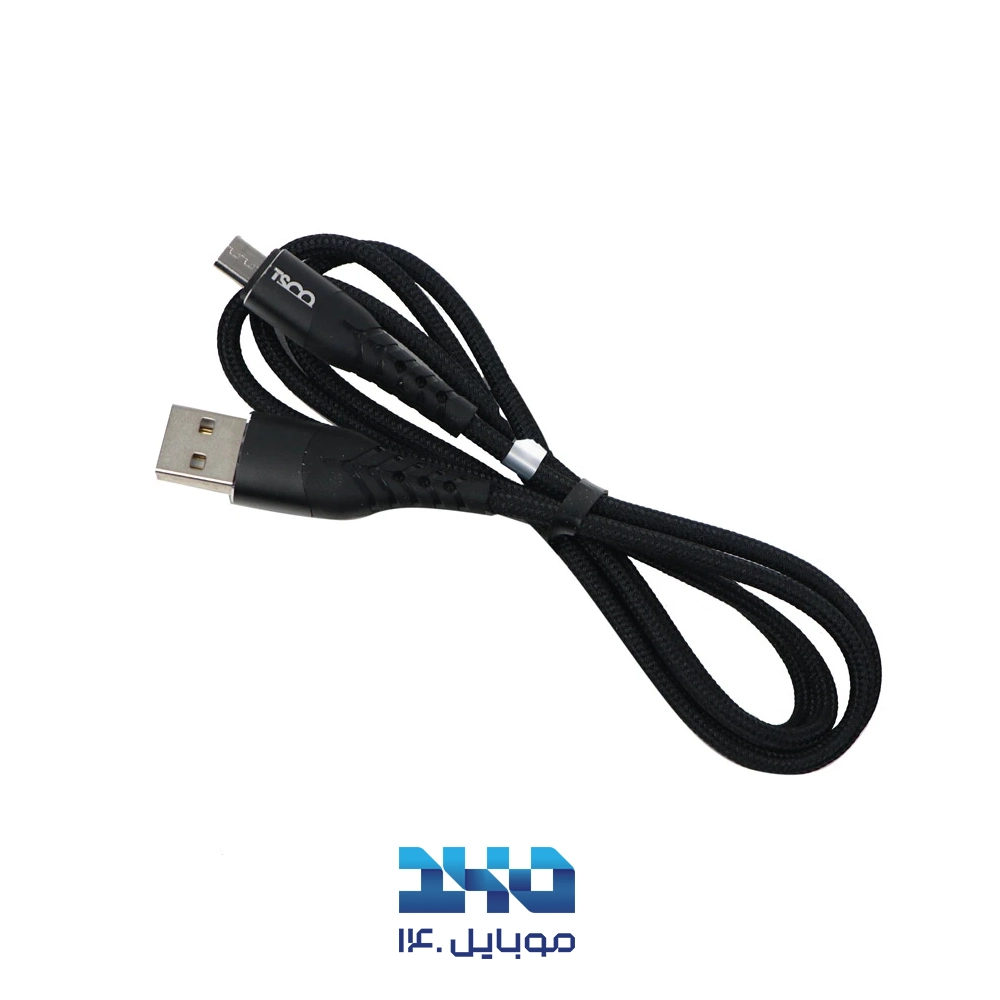 کابل شارژ و دیتا اندروید تسکو مدل TC A189 طول 1 متر