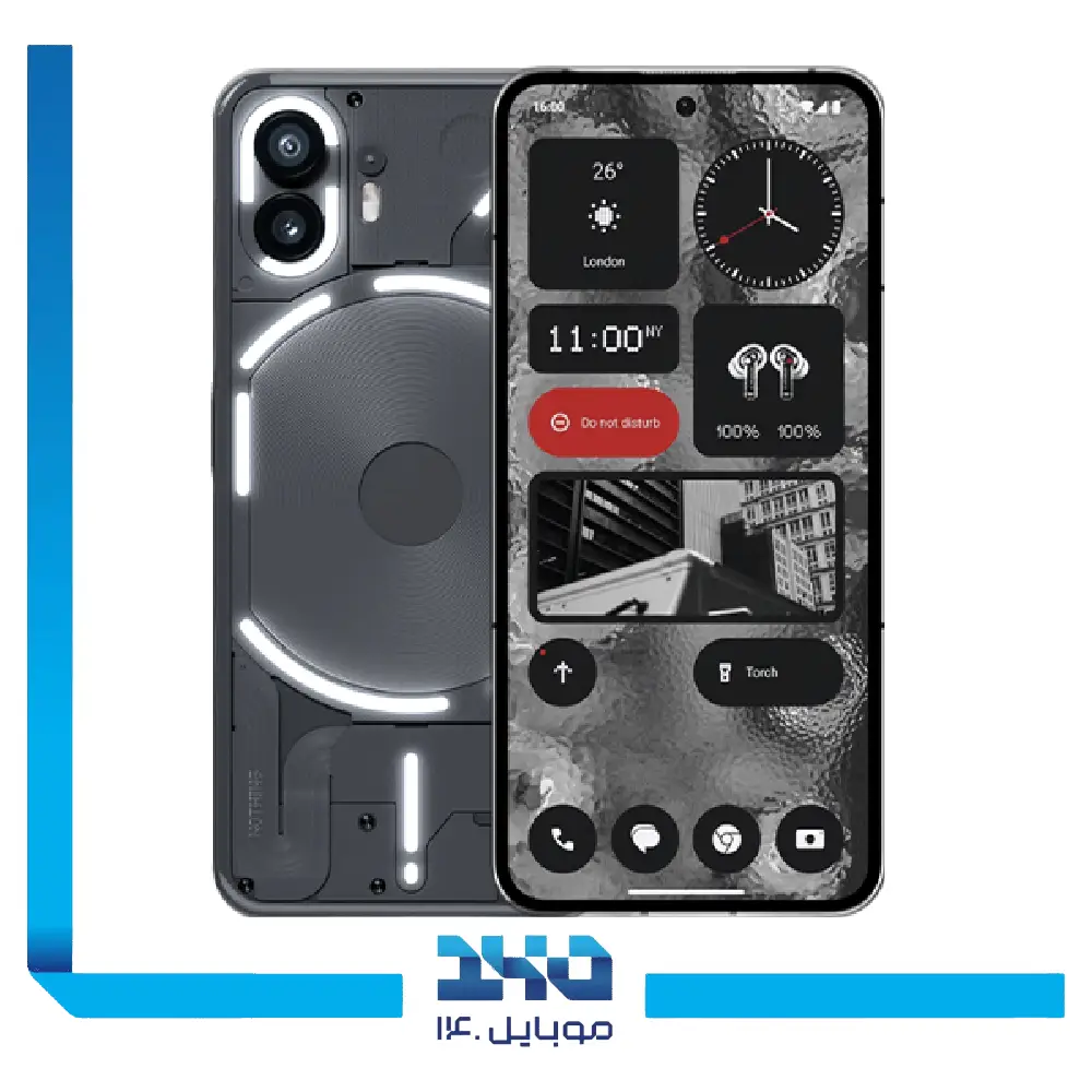 گوشی موبایل ناتینگ مدل Phone 2 ظرفیت 128 گیگابایت رم 8 گیگابایت | 5G