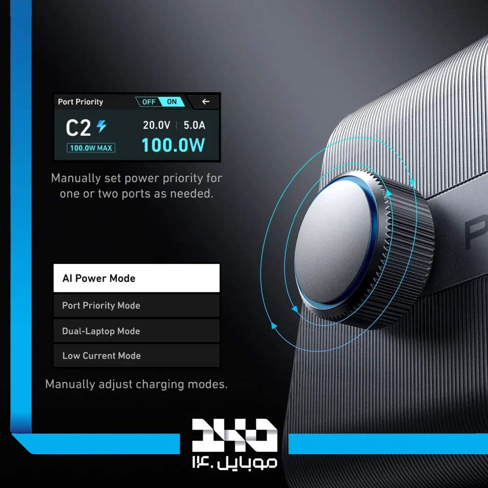 شارژ رومیزی 6 پورت انکر مدل Prime A2345