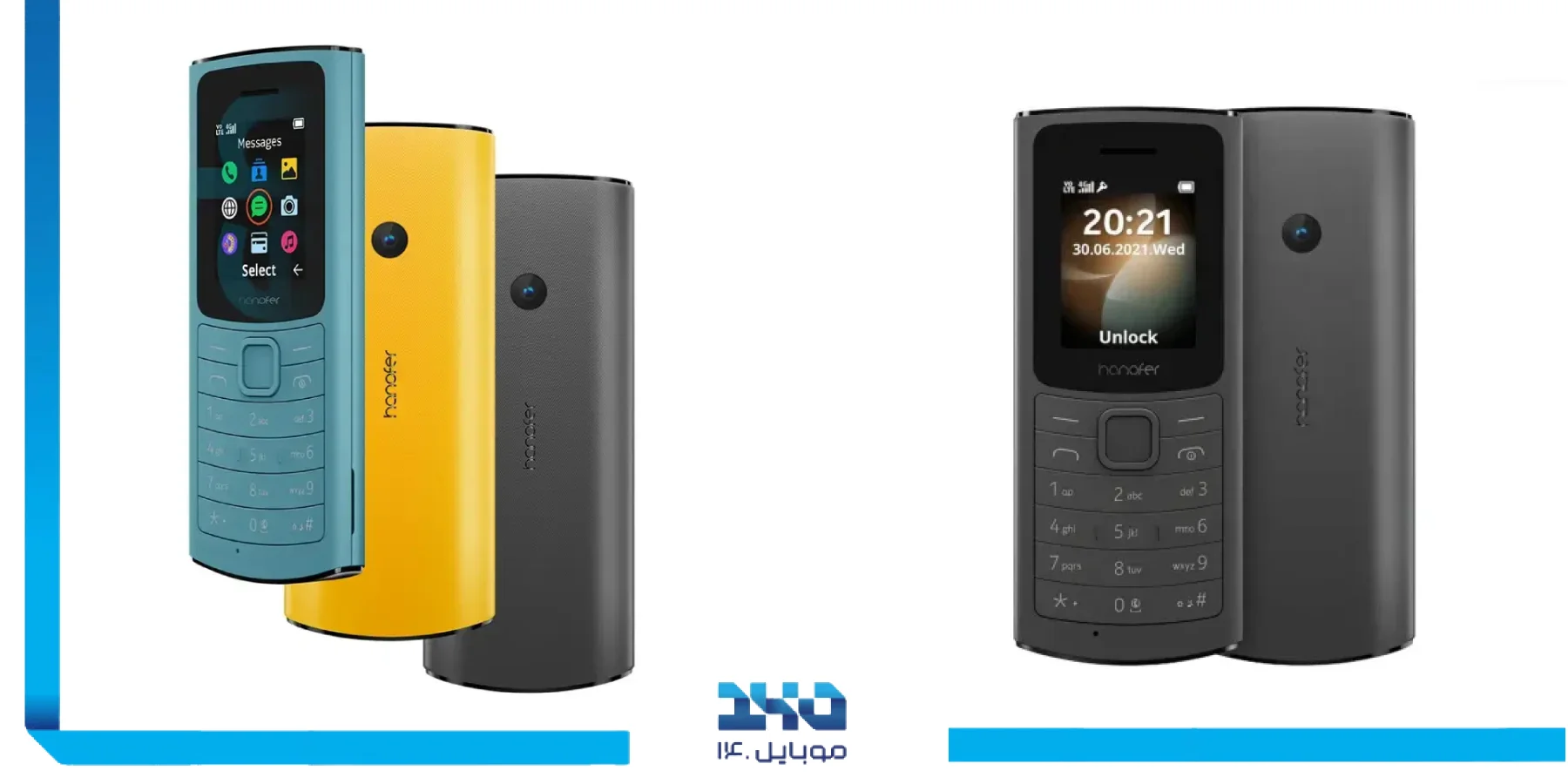 بررسی گوشی هانوفر 110 (2021)