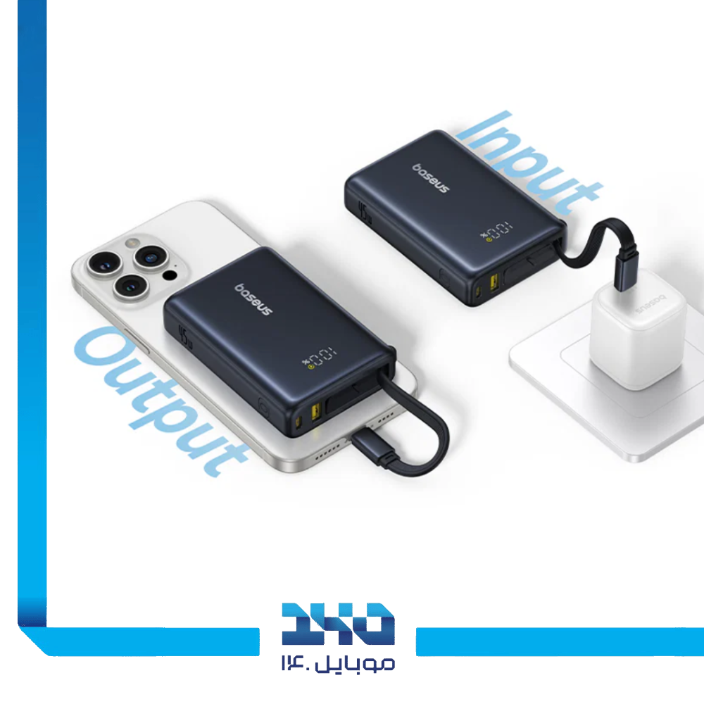 پاوربانک بیسوس 10000 mAh مدل PicoGo