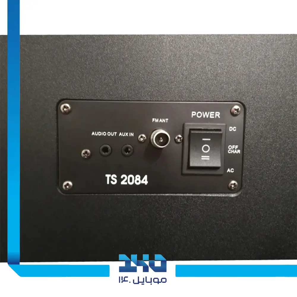 اسپیکر بلوتوثی قابل حمل تسکو مدل (TS 2084)