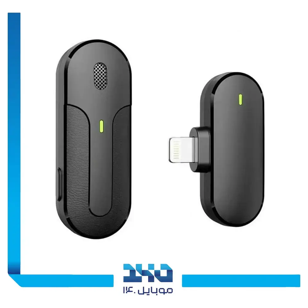 میکروفون بی‌سیم گرین لاین مدل GNWMICTYCBK (لایتنینگ) | 1 به 1