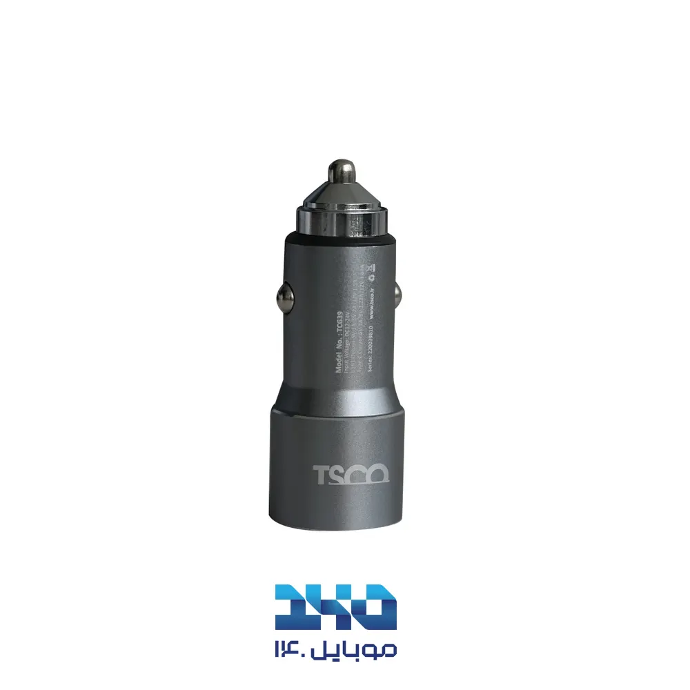 شارژر فندکی تسکو مدل TCG 39