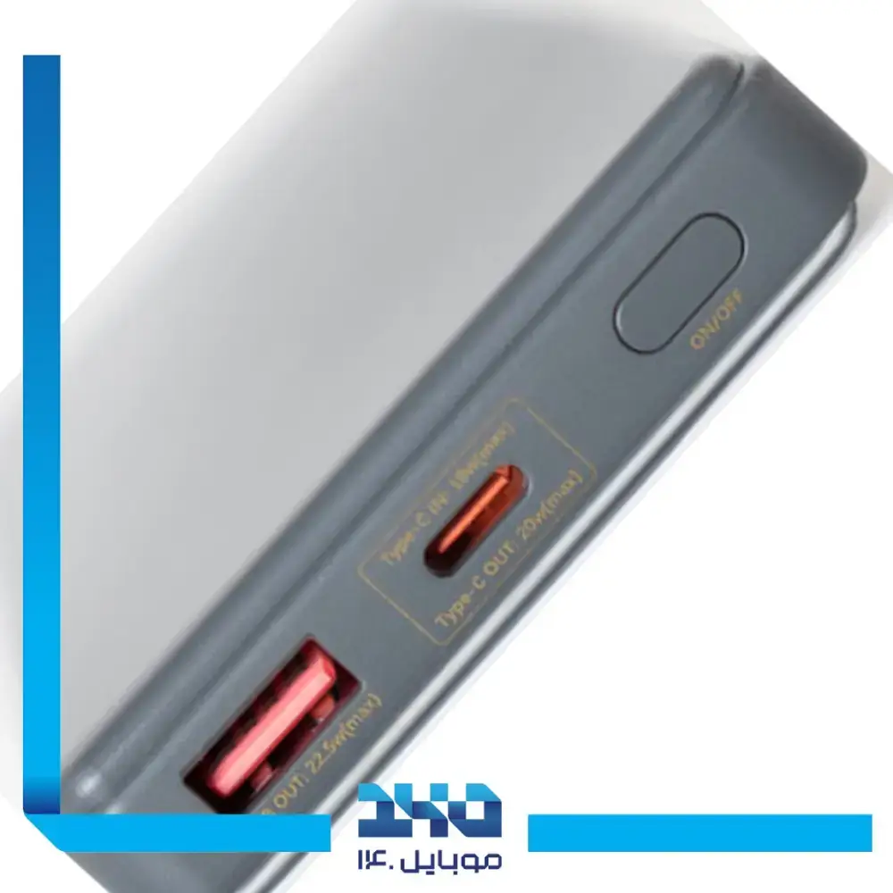 پاوربانک ریمکس مدل RPP-616 ظرفیت 10000 میلی‌آمپر