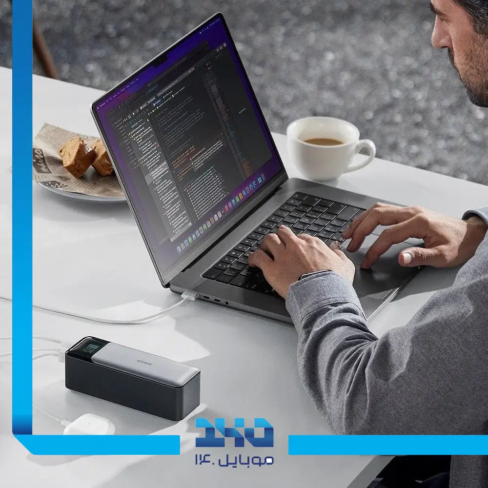 پاوربانک انکر مدل (A1289) 737 ظرفیت 24000 میلی آمپر ساعت