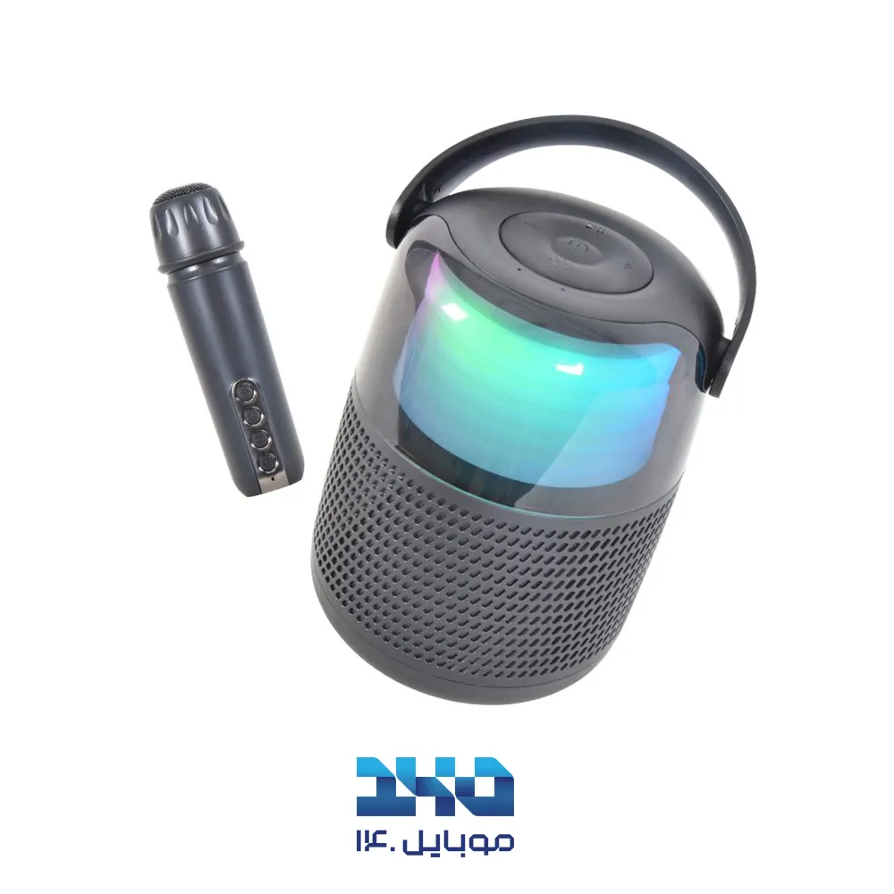 اسپیکر بلوتوثی قابل‌حمل تسکو مدل TS 23420 با میکروفون بی‌سیم