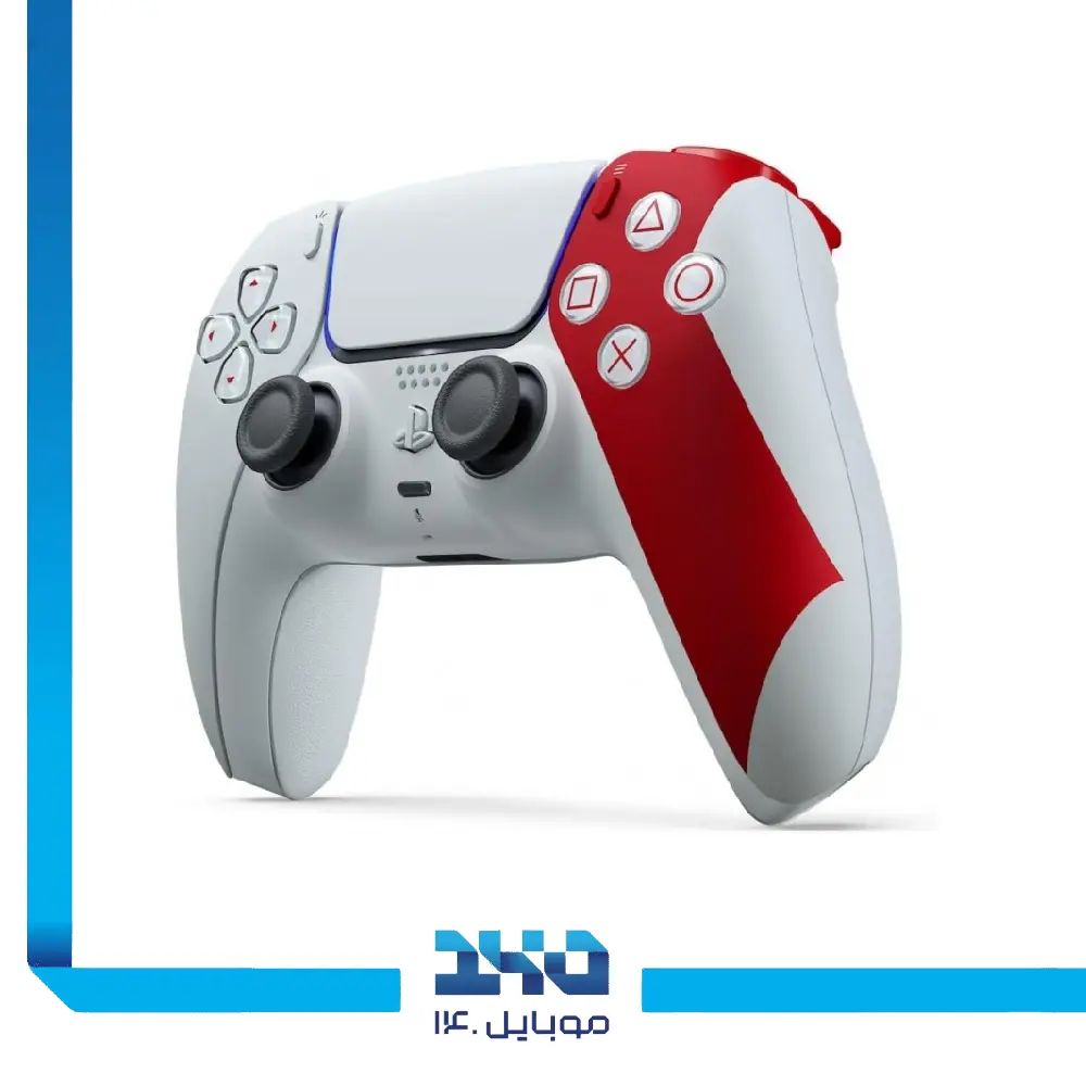 دسته بازی PS5 مدل God of War نسخه محدود 20 سالگی