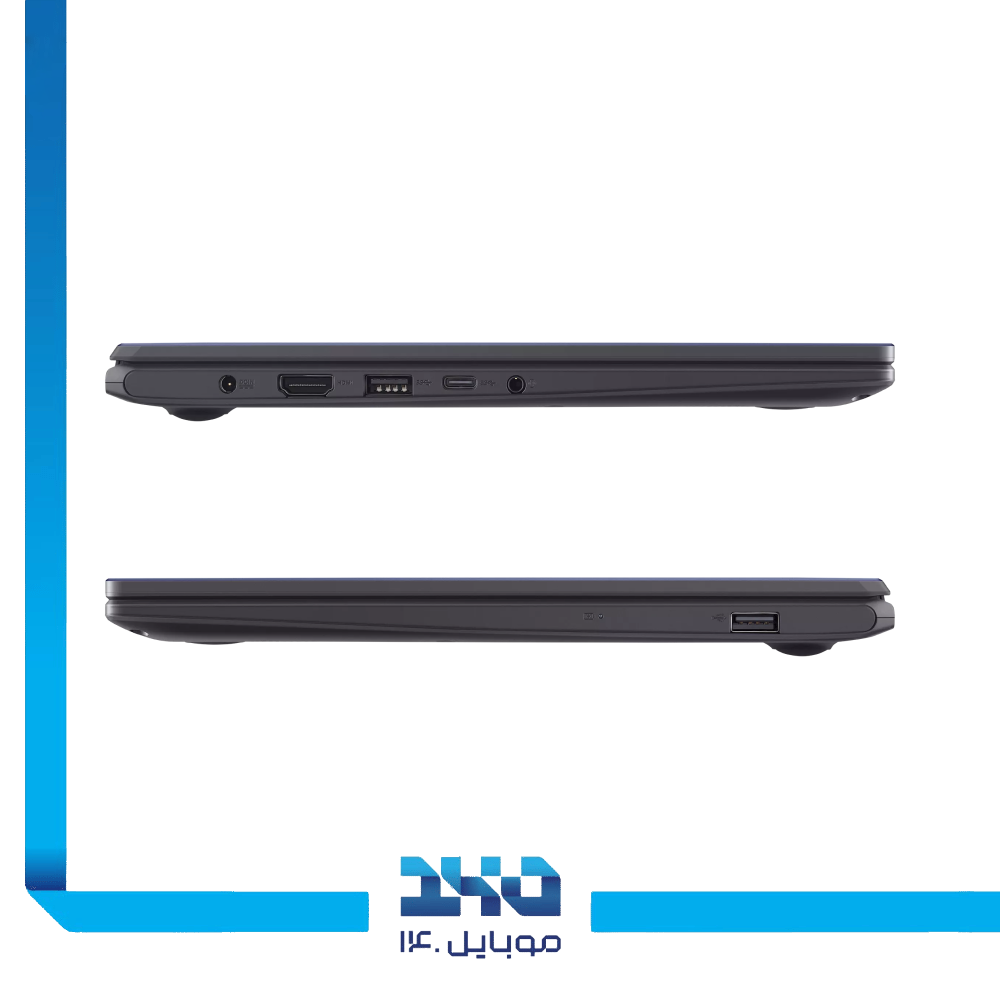 لپ تاپ ایسوس 14.0 اینچ مدل VivoBook E410KA Pentium N6000 4GB 64GB+256GB intel UHD