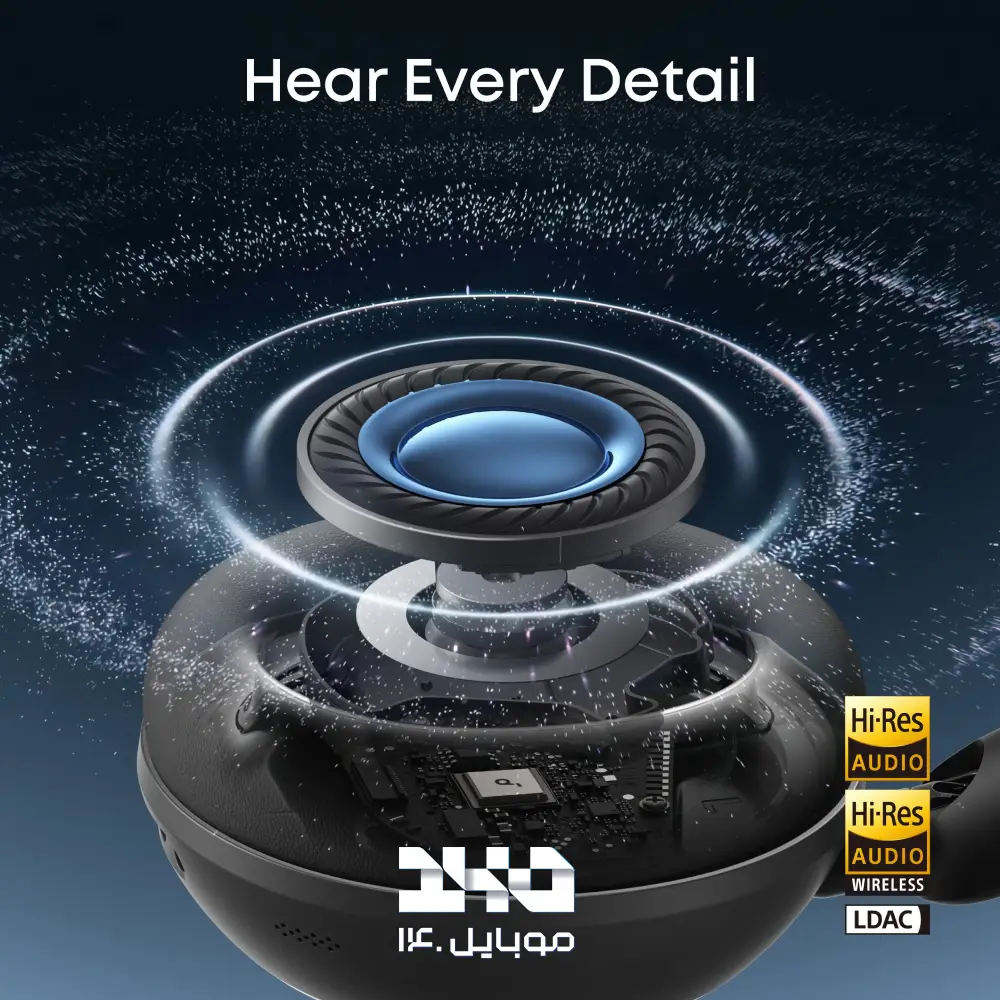 هدفون بلوتوثی نویز کنسلینگ انکر مدل Soundcore Space 2