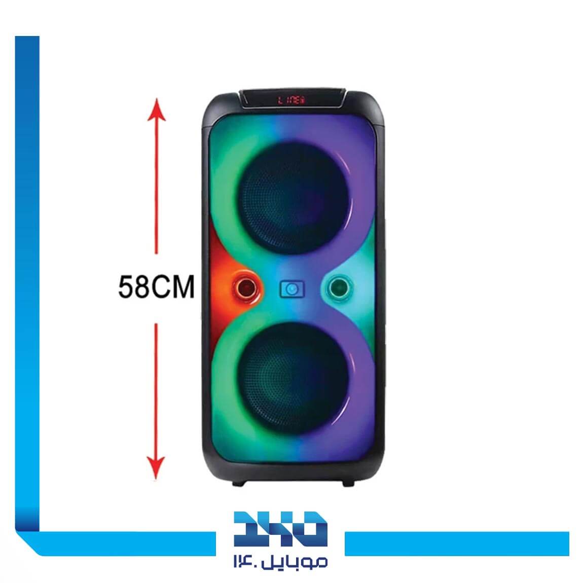 اسپیکر بلوتوثی مدل YB-1216Q