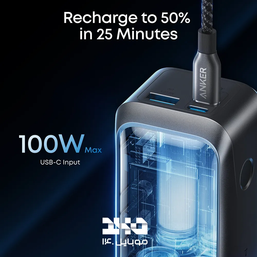 پاوربانک انکر 20100mAh مدل Prime (A110B)