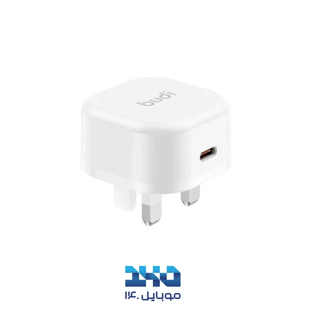 شارژر دیواری 20 وات بودی مدل AC361UTTWS با کابل 65 وات 1.2 متری