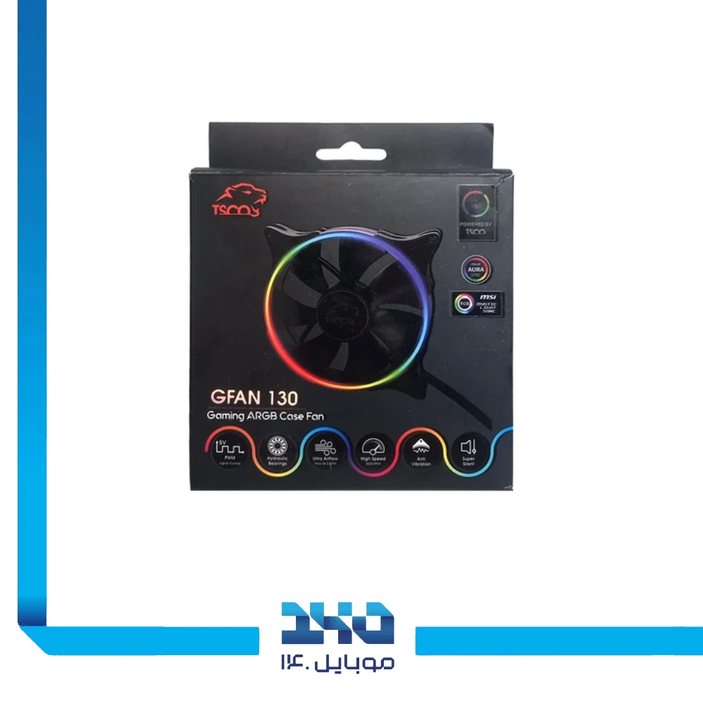 فن گیمینگ تسکو مدل Gfan 130