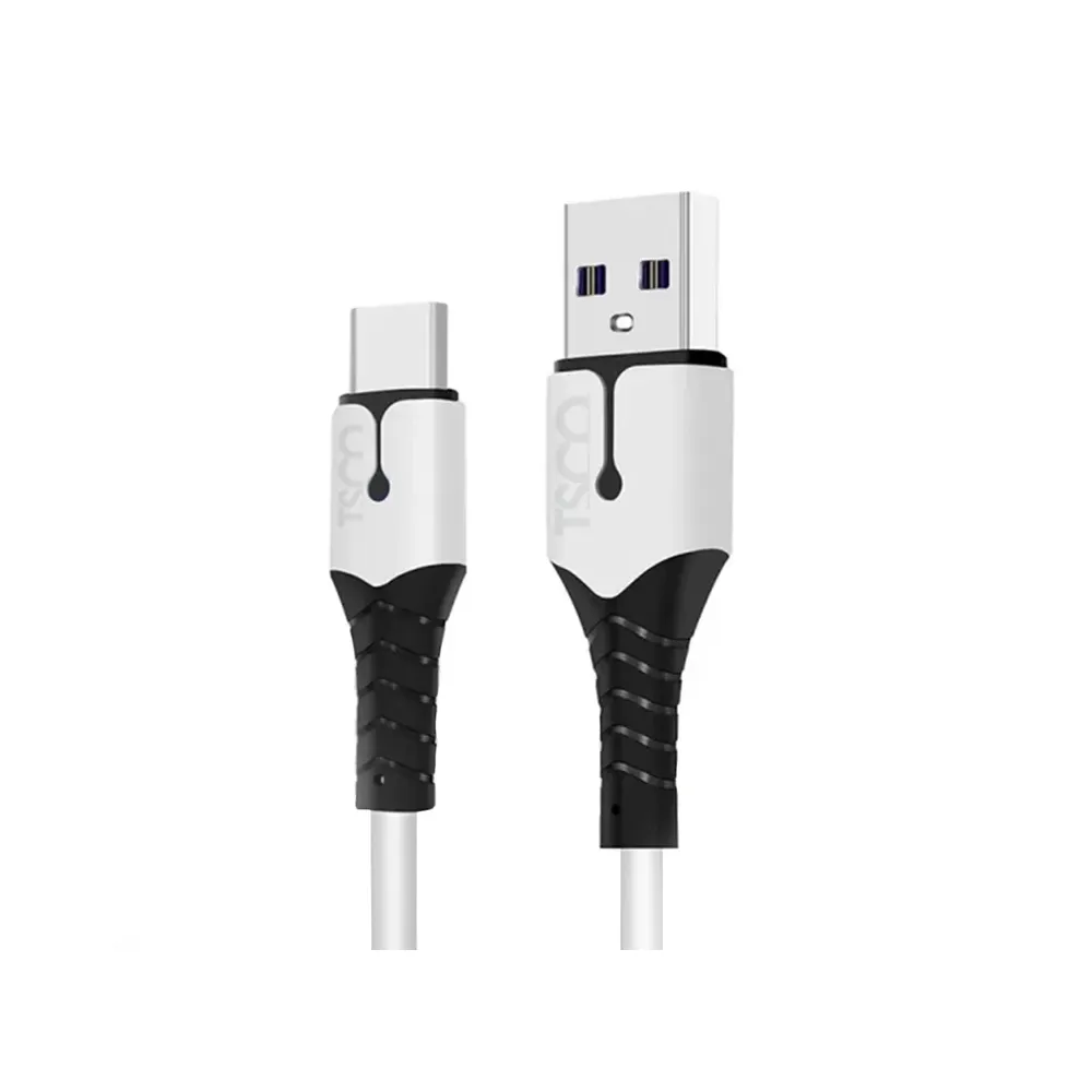 کابل شارژ USB به USB-C تسکو مدل TCC 401 طول یک متر