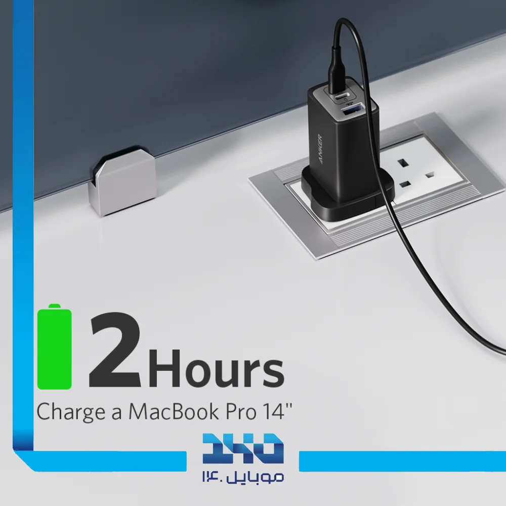 شارژر دیواری 65 وات انکر مدلNano 2 A2667