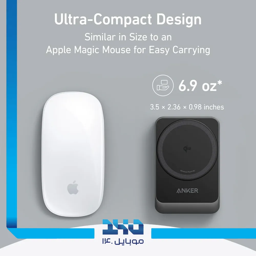 شارژر بی سیم 3 در 1 انکر مدل MagGo B2557