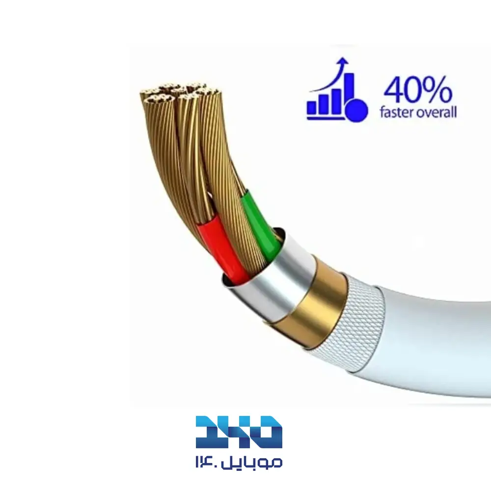 کابل تبدیل USB به USB-C تسکو مدل TCC 203 طول 1 متر‎