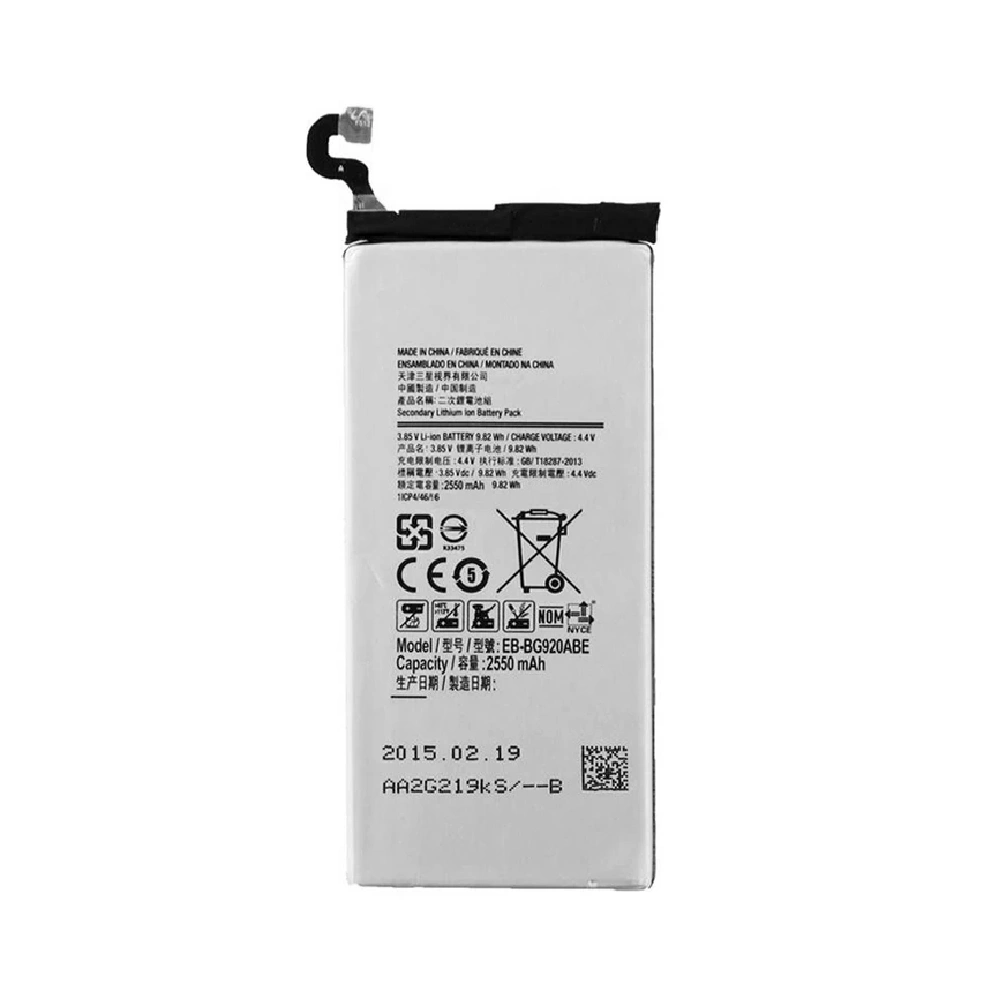 باتری گوشی سامسونگ Galaxy S6 ظرفیت 2550 میلیآمپر مدل (EB-BG920ABE) | اصل