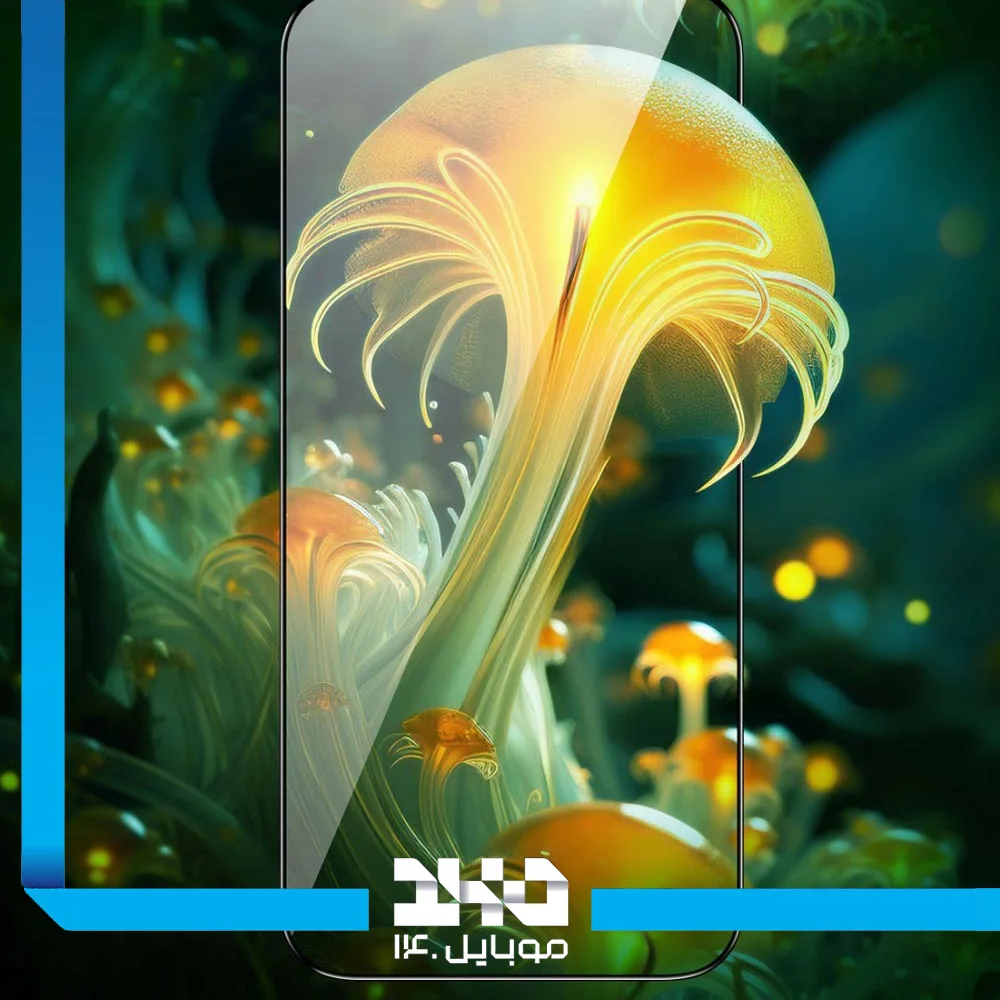 گلس 3D شفاف آیفون 16 پرو گرین لاین مدل Picasso