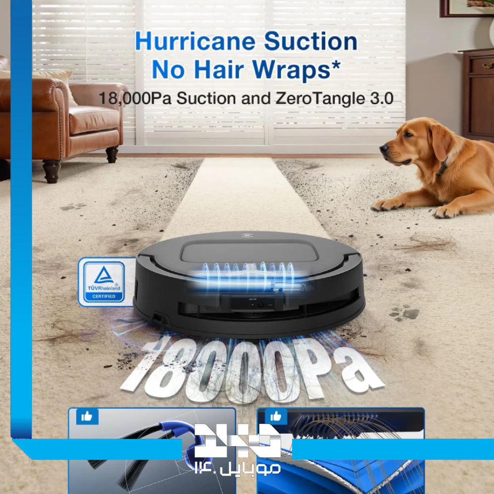 جارو رباتیک اکووکس مدل DEEBOT T80