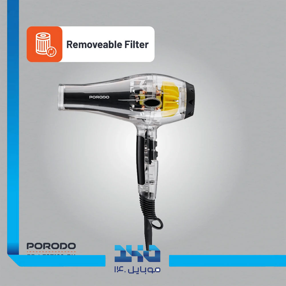 سشوار پرودو مدل Crystal Shell