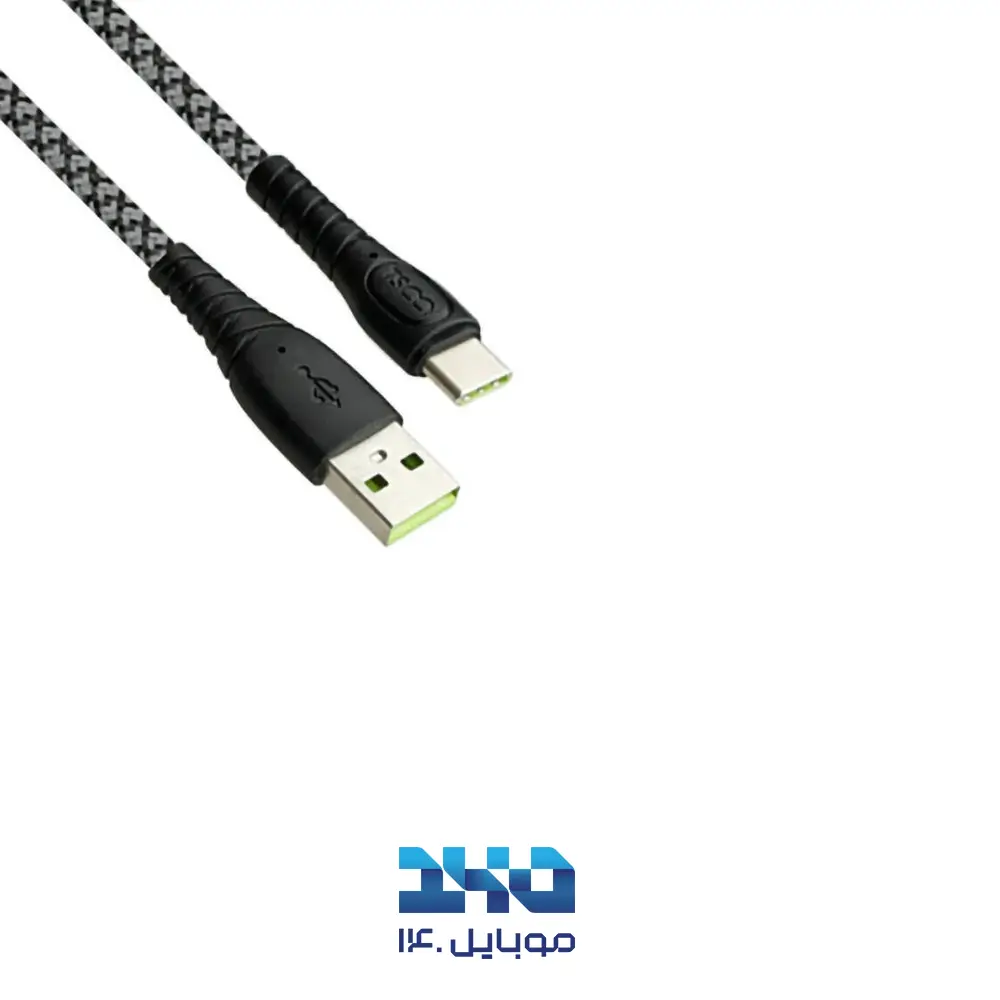 کابل تبدیل USB به USB-C تسکو مدل TCC 206 طول 1 متر