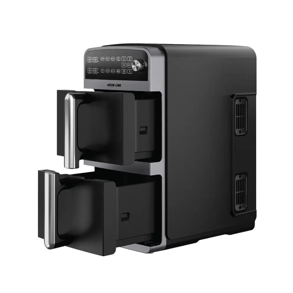 سرخ کن دو طبقه گرین لاین مدل 10L Double-Decker Air Fryer