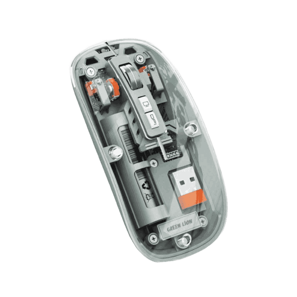 ماوس بی‌سیم گرین لاین مدل 2 Transparent Mouse