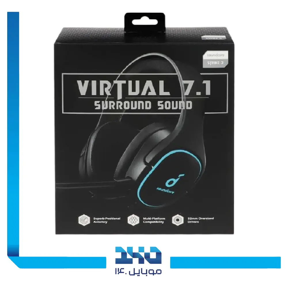 هدست گیمینگ انکر مدل Soundcore Strike 3