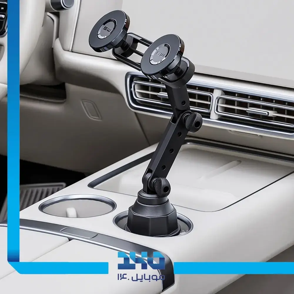 پایه نگهدارنده موبایل داخل جالیوانی خودرو گرین لاین Duo Magflex