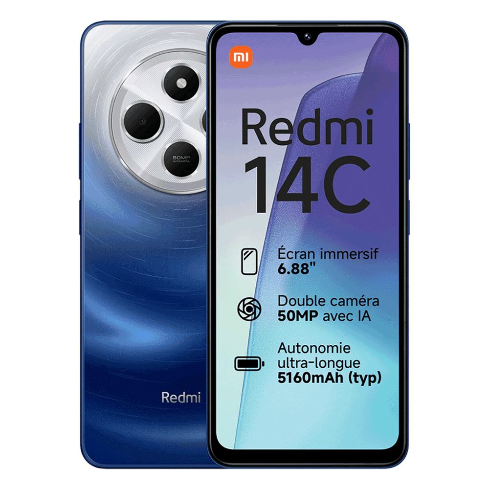 گوشی موبایل شیائومی مدل Redmi 14C ظرفیت 128 گیگابایت رم 4 گیگابایت