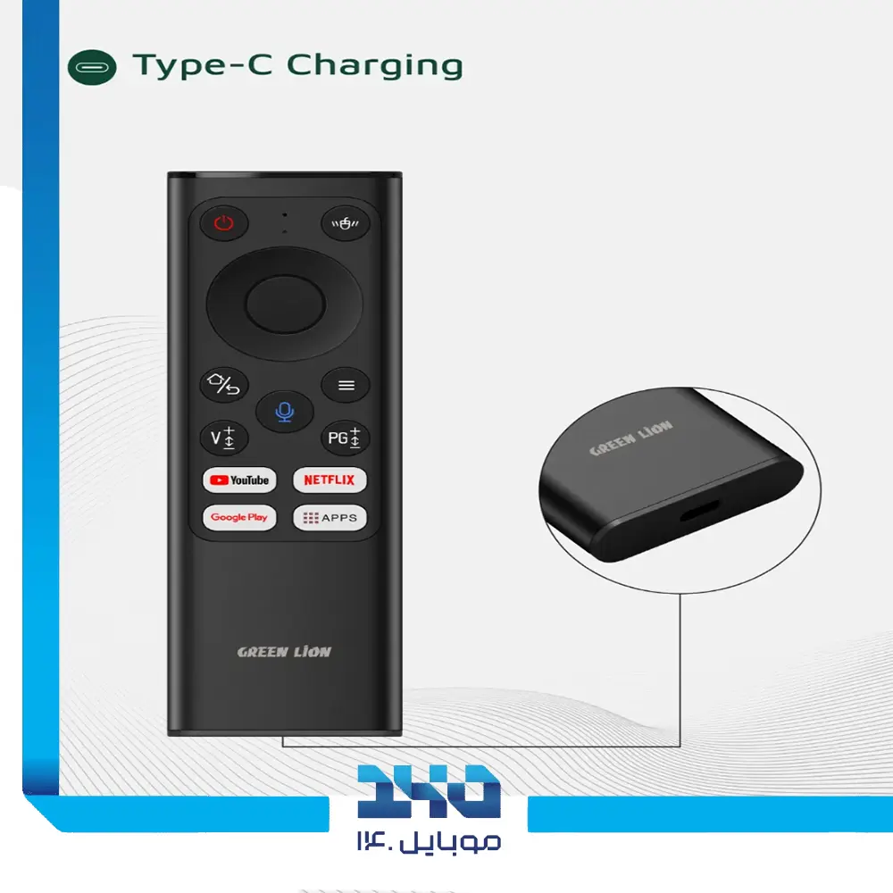 ریموت کنترل گرین لاین مدل (GL6BK-Pro) به همراه موس و کیبورد