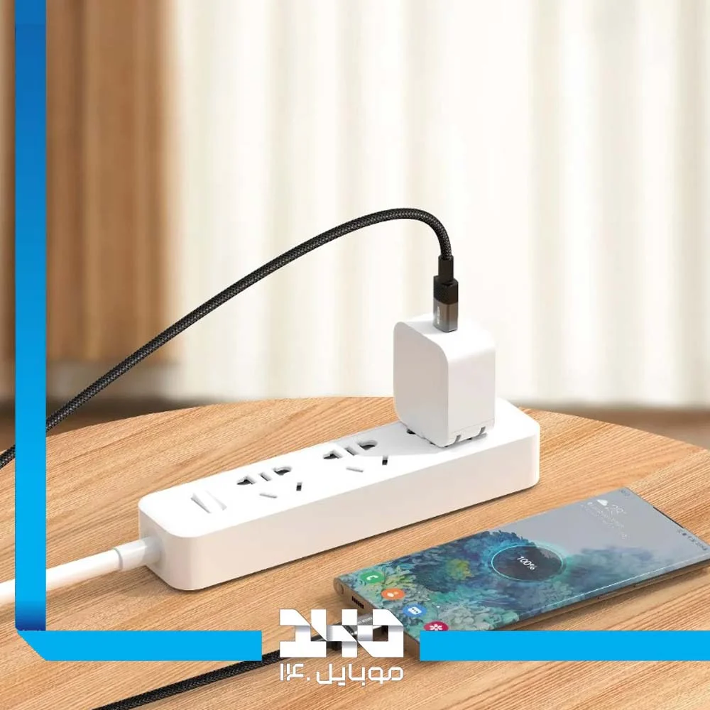 کابل شارژ USB-C به USB-C گرین لاین Spark توان 60 وات