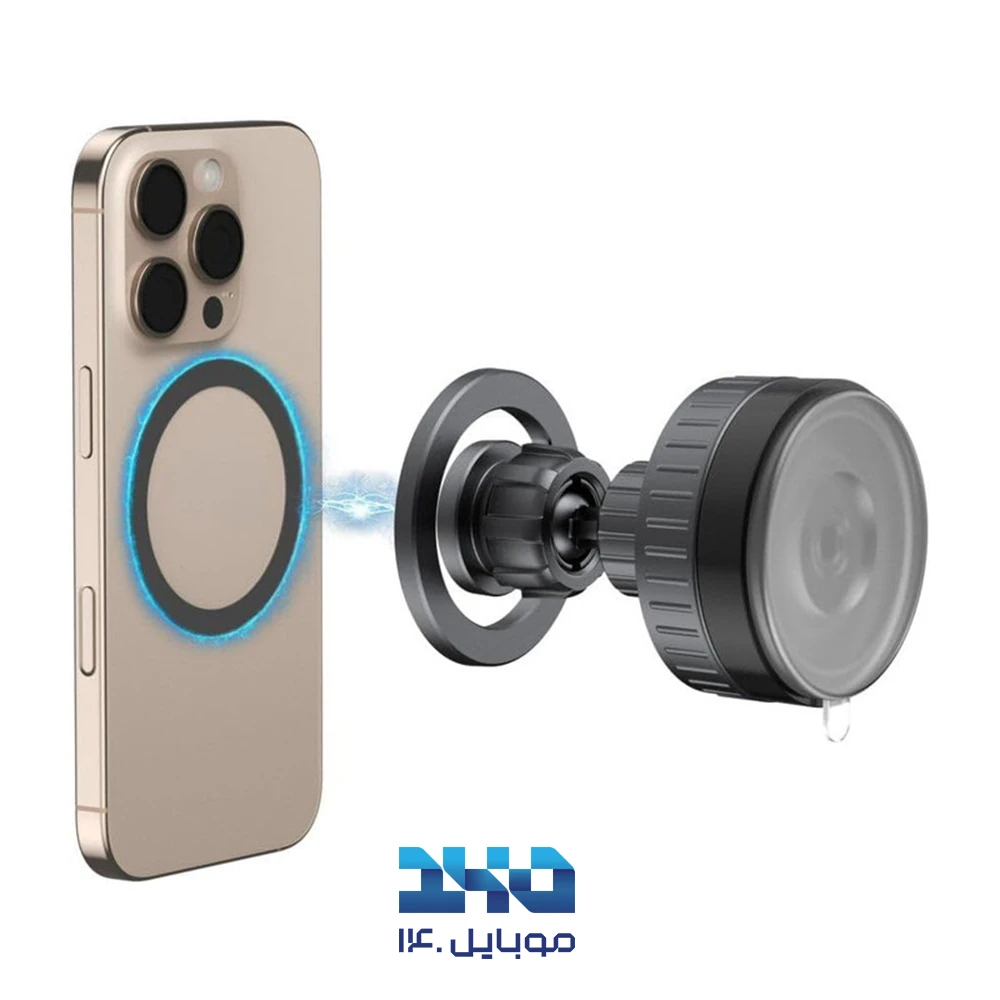 پایه نگهدارنده مغناطیسی دوکاره گوشی بودی مدل CM589B