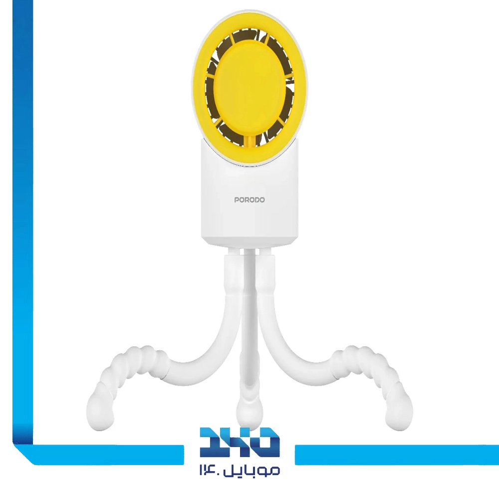 پنکه دستی و رومیزی شارژی پرودو CoolFlex Mini مدل (PDF35AWH)