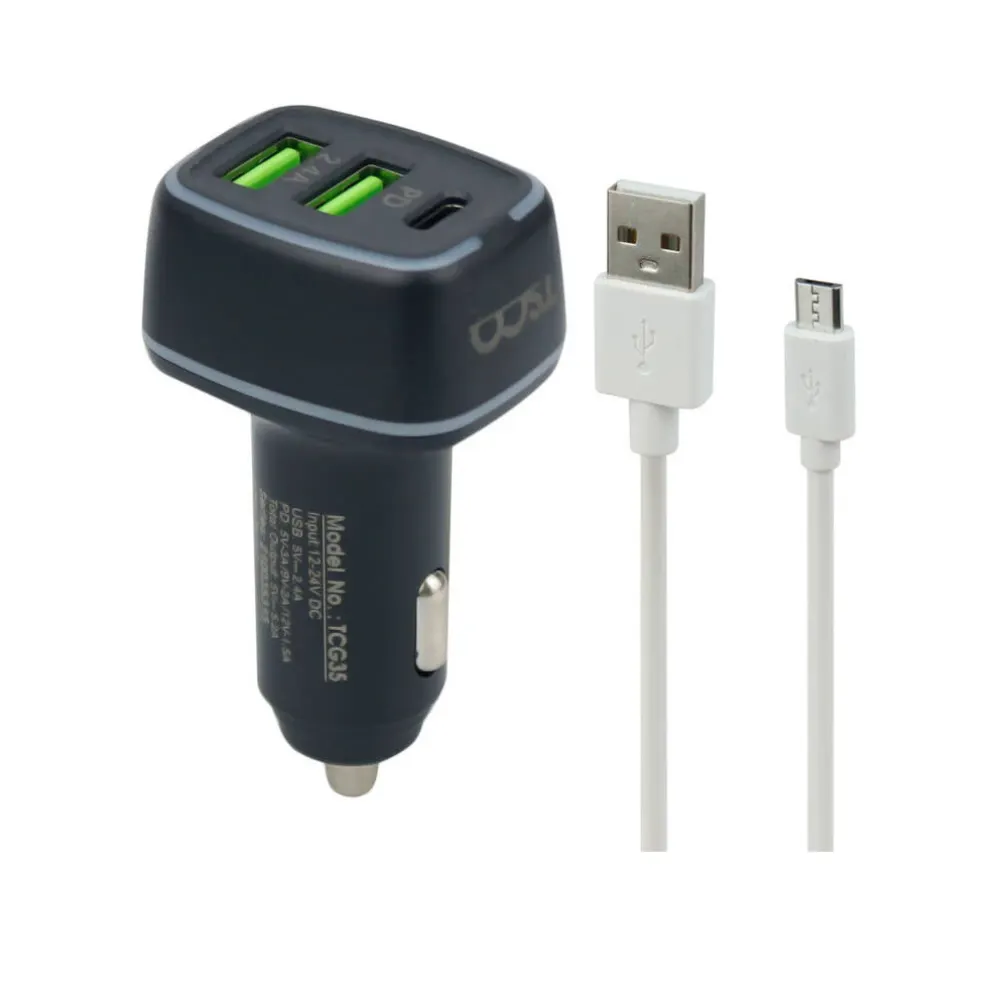 شارژر فندکی تسکو مدل TCG 35