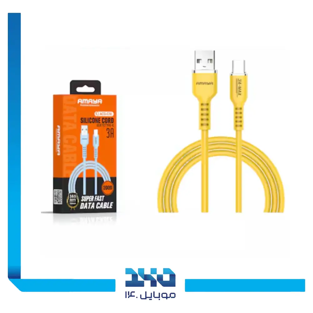 کابل یو اس بی به تایپ سی آمایا مدل ACD-C30