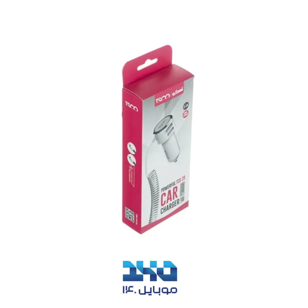 شارژر فندکی تسکو مدل TCG 29
