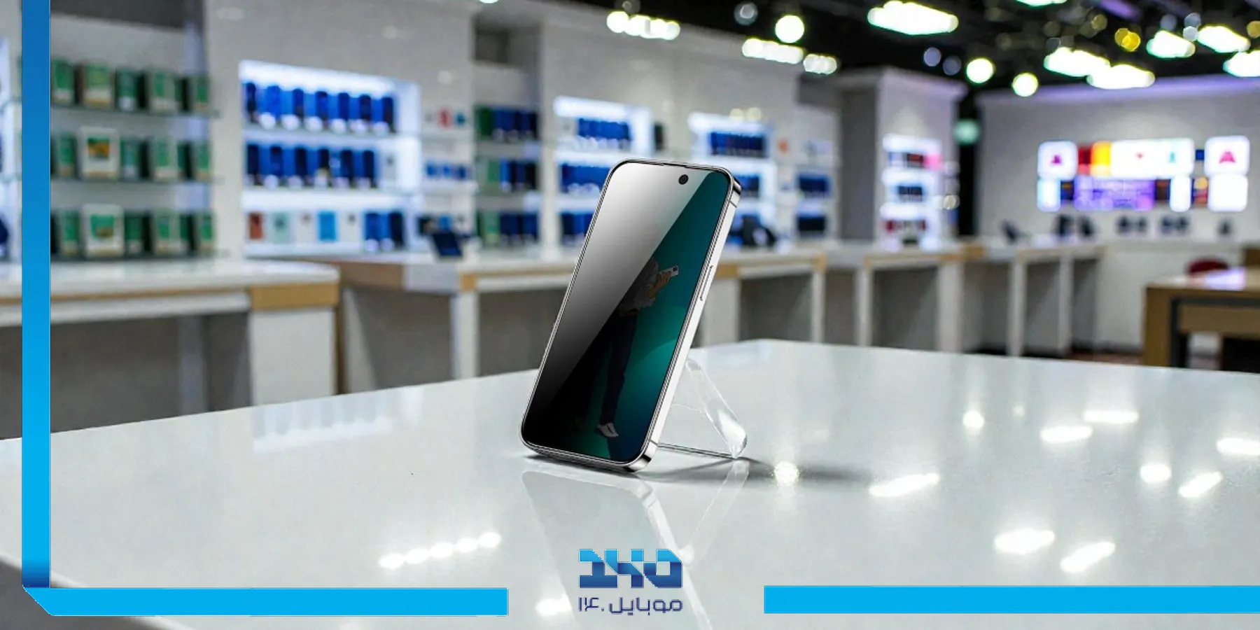 معرفی گلس پرایوسی گوشی آیفون 14 پرو گرین لاین 9H Steve