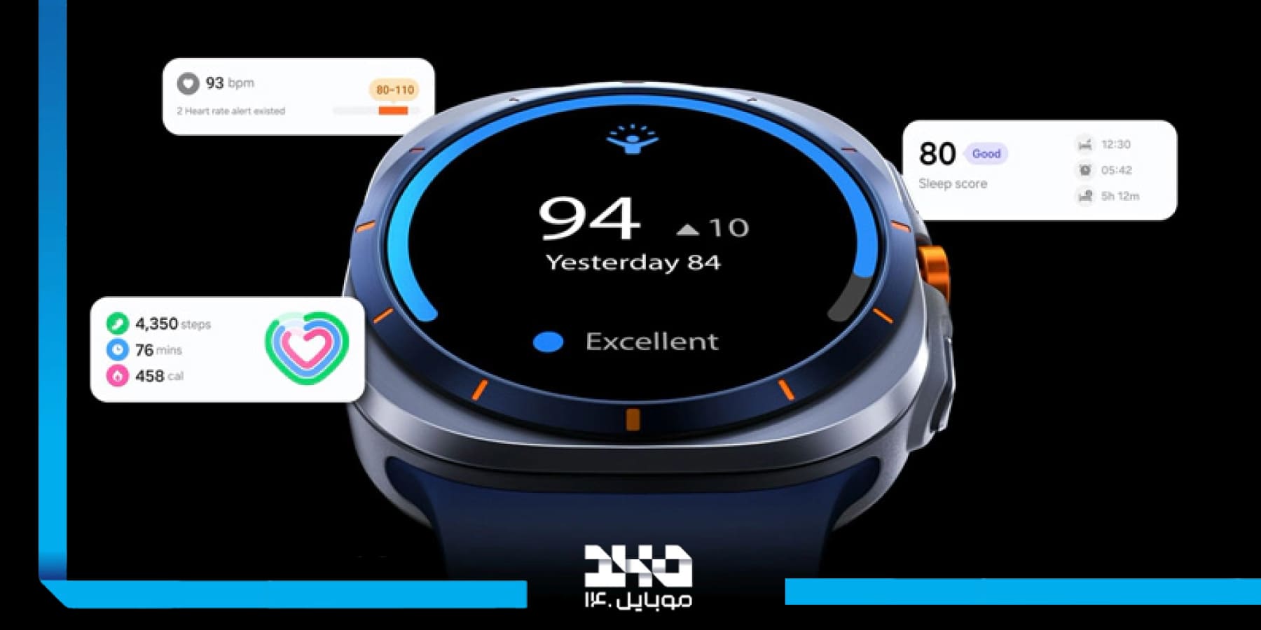 حسگر جدید گلکسی واچ اولترا