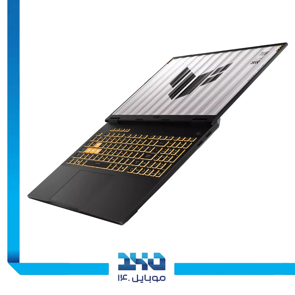 لپ تاپ ایسوس 16 اینچ مدل TUF Gaming F16 FX608JHR i7 14650HX 16GB 512GB RTX 5050