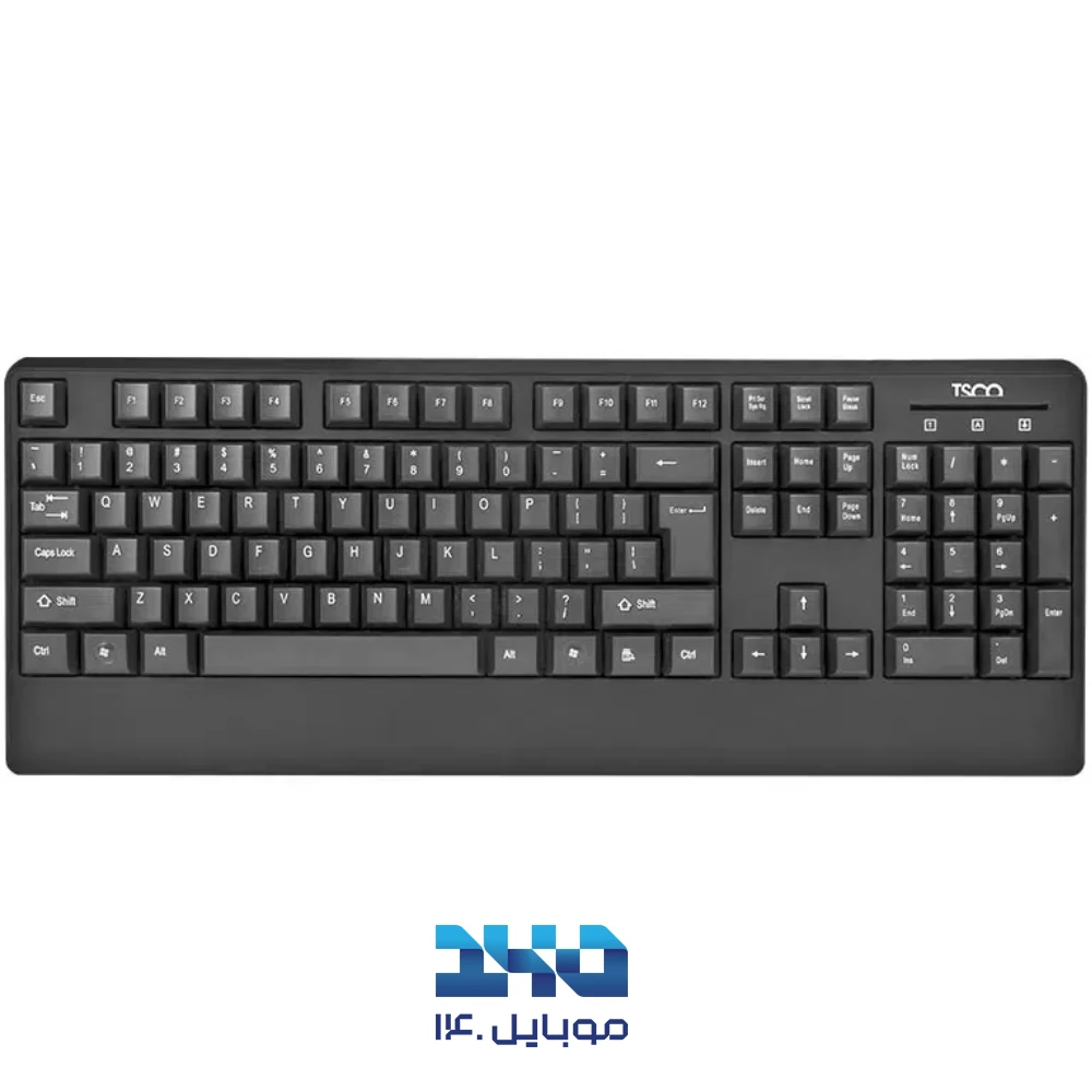 کیبورد و ماوس بیسیم تسکو مدل (TKM 7022)