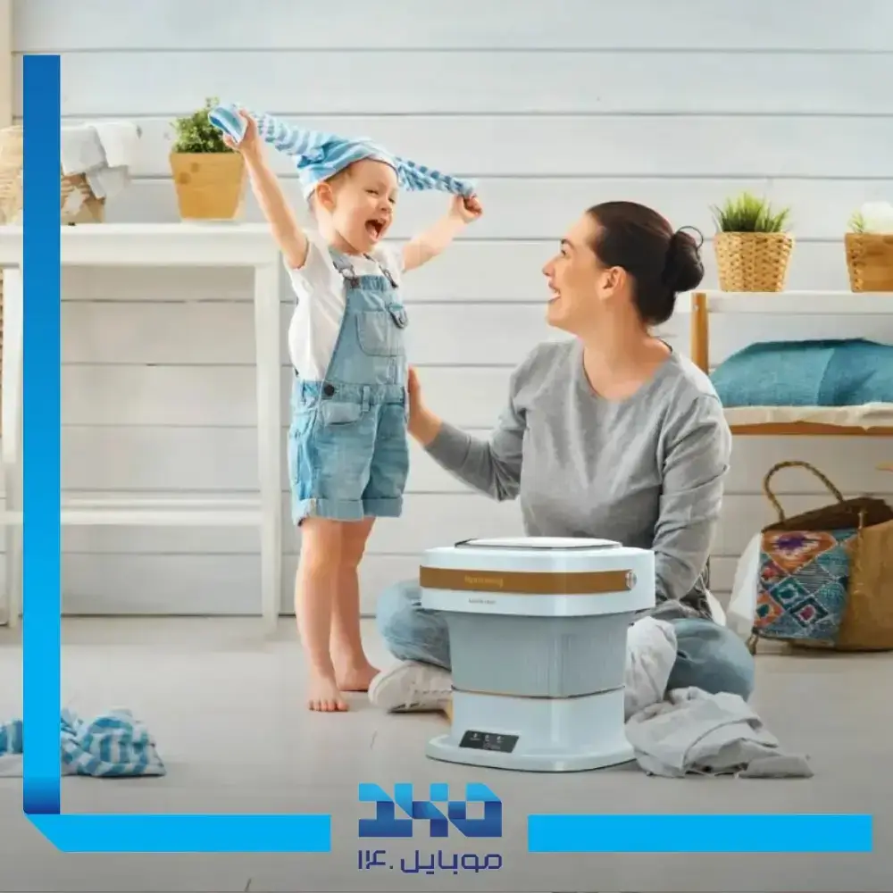 ماشین لباسشویی گرین لاین مدل Portable 6L Washing Machine