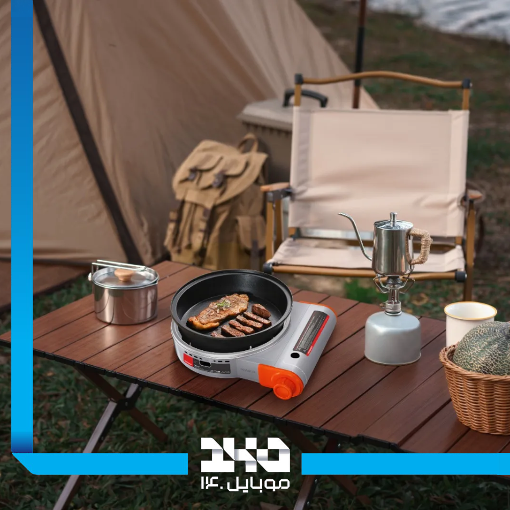 اجاق گاز رومیزی تک شعله پرودو مدل PDLFSTK3000