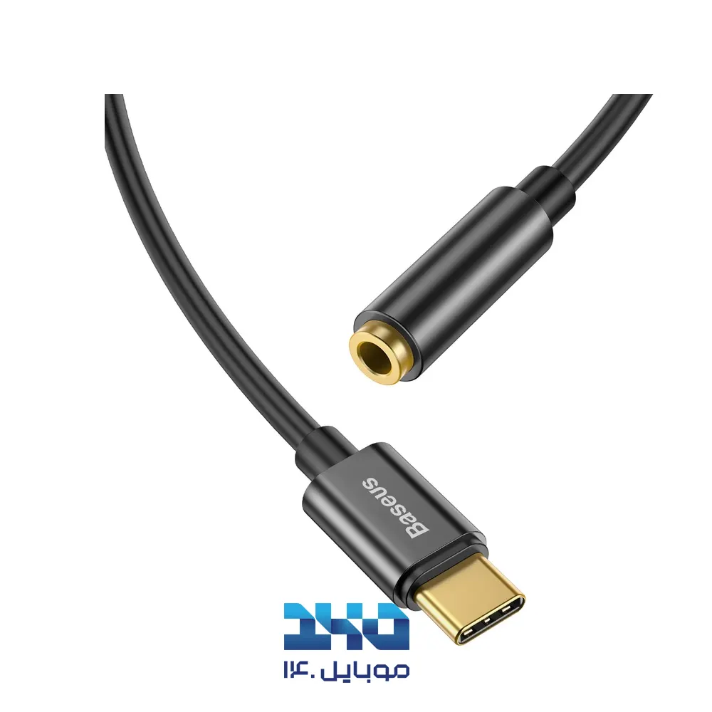 مبدل USB-C به AUX بیسوس مدل CATL54-01