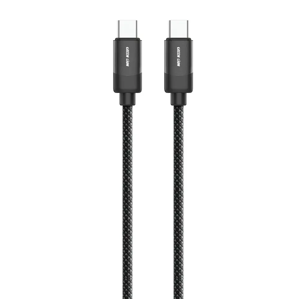 کابل تبدیل 60 وات USB-C به USB-C گرین لاین مدل (Braided)