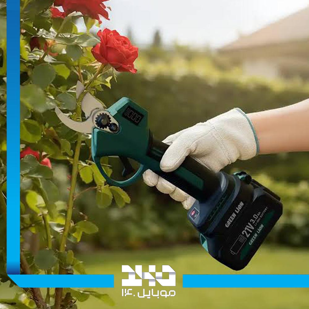 قیچی باغبانی شارژی گرین لاین مدل (GSH-400)